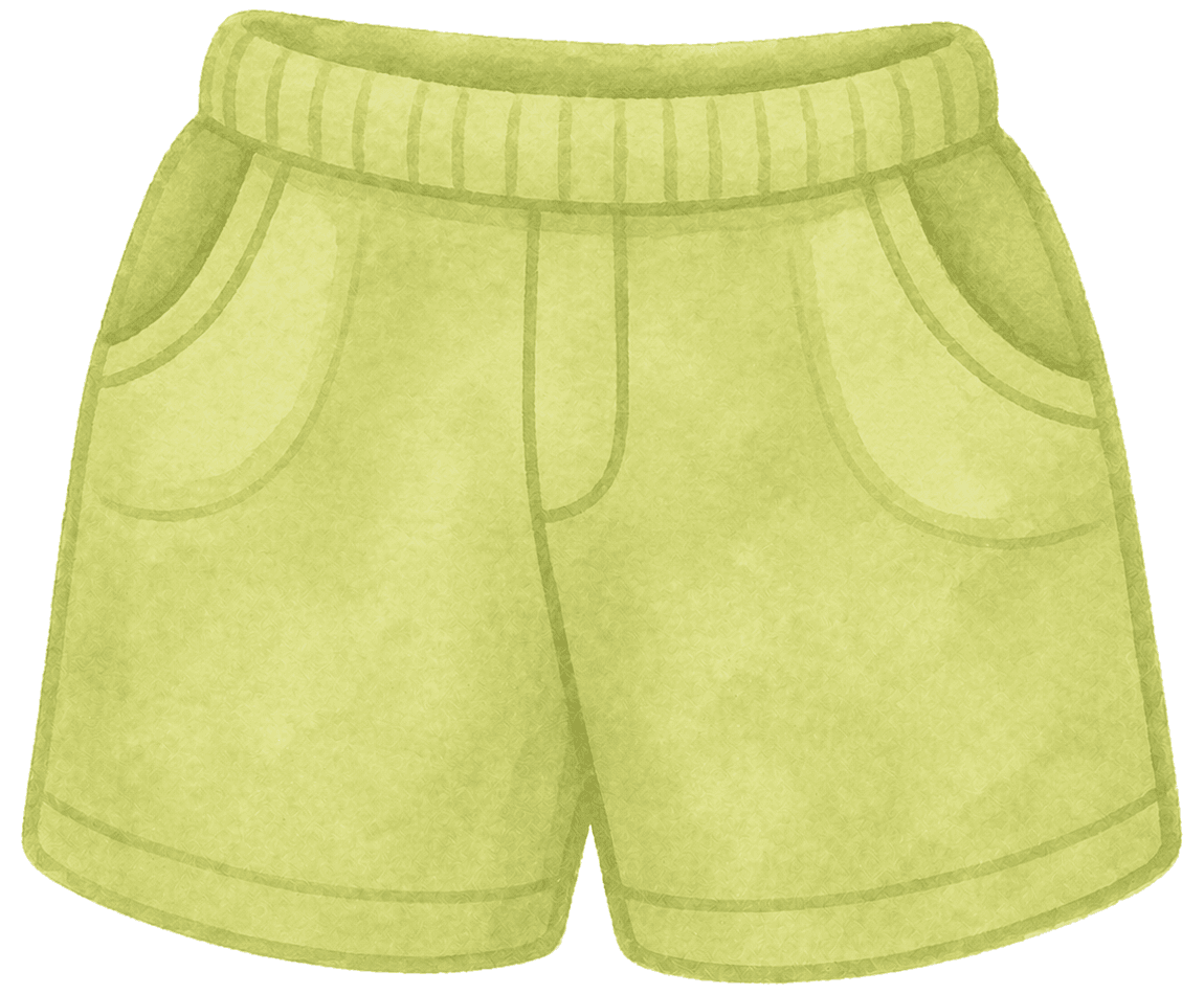 Un pantalón corto infantil